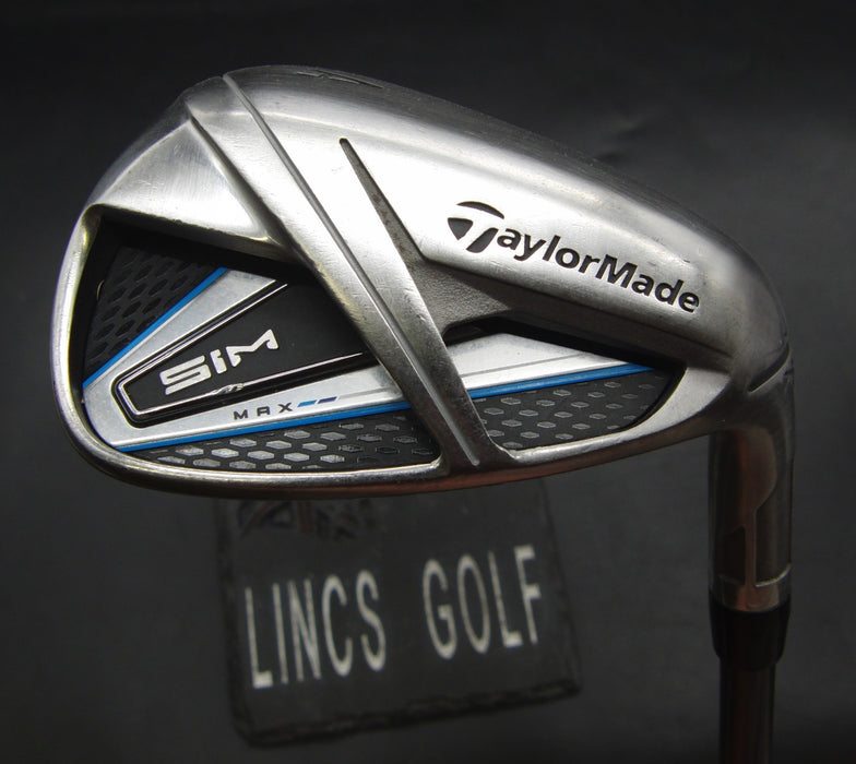 TaylorMade SIM MAX Gap A Wedge Stiff Graphite Shaft Golf Pride Grip