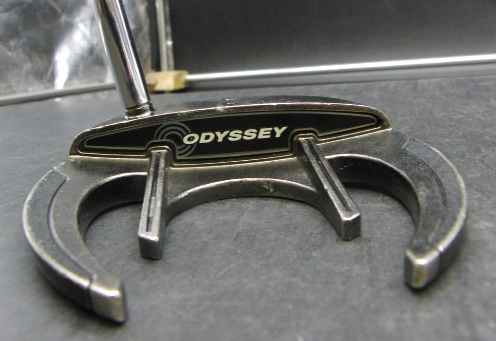 Odyssey White Ice Sabertooth Putter Steel Shaft 86cm Length Tigora Grip*