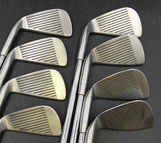 Vintage Set of 8 x Honma HLM-600 Irons 3-10 Regular Steel Shafts Honma Grips