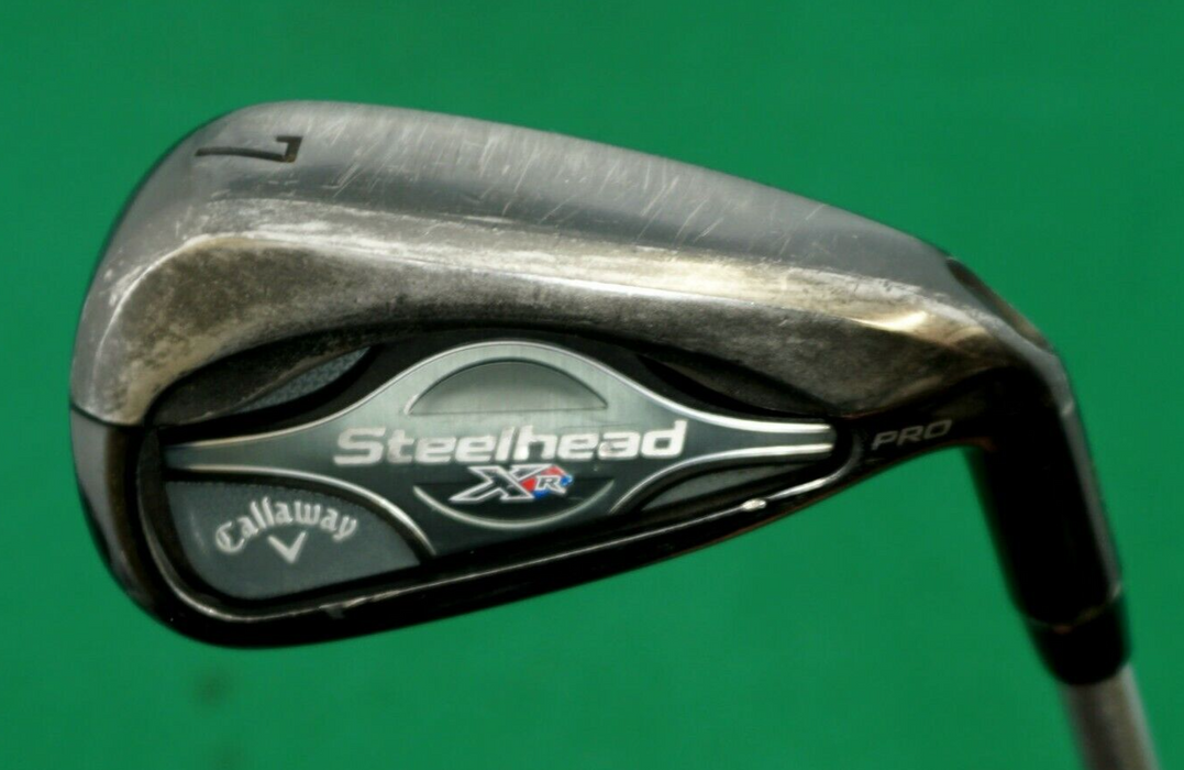Callaway Steelhead XR Pro 7 Iron Extra Stiff Steel Shaft Vardon Grip