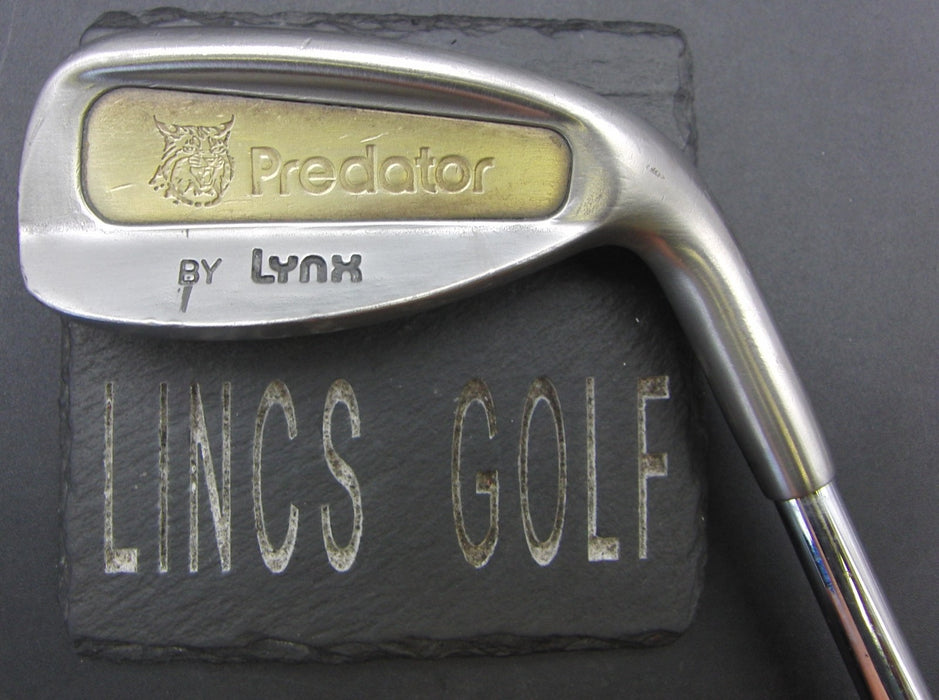 Lynx Predator 4 Iron Regular Steel Shaft Tour Edge Grip
