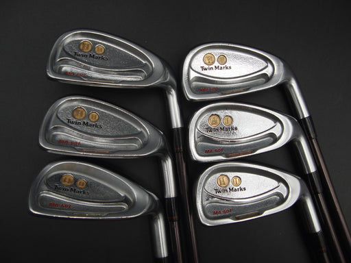 Set of 6x Honma Twin Marks MA-601 Irons 6-11 Regular Graphite Shafts G/P Grips*