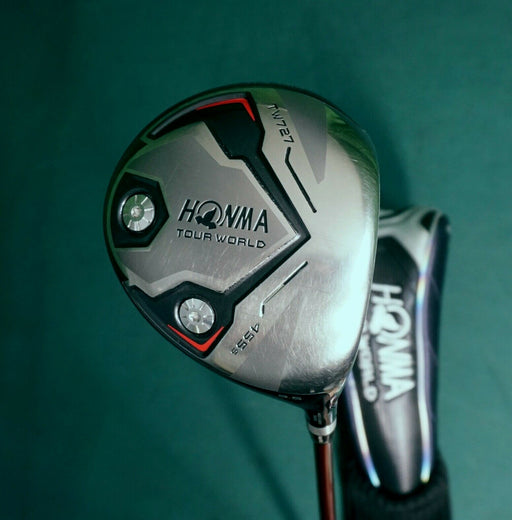 Honma Tour World TW727 455S 9.5° Driver Stiff Graphite Shaft Golf Pride Grip