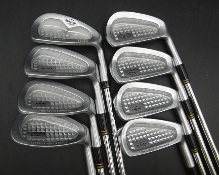 Set of 8x Bridgestone TourStage V3000 Irons 4-PW+P/S Regular Steel Shafts*