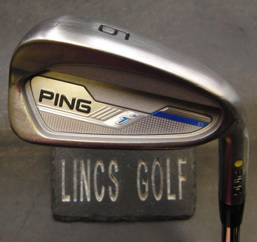 Ping  i Series E1 Yellow Dot 6 Iron Stiff Steel Shaft Iomic Grip