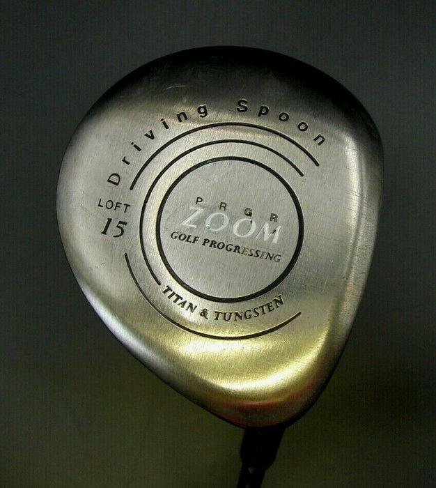 Japanese PRGR Zoom Driving Spoon 15º Wood Regular Graphite Shaft