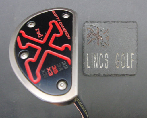 Titleist Scotty Cameron Red Putter Steel Shaft 88cm Length Scotty Cameron Grip