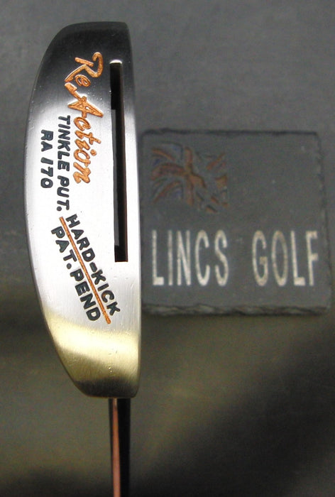 Crowner Re Action Tinkle Put RA 170 Hard Kick Putter 88cm Steel Shaft +Grip
