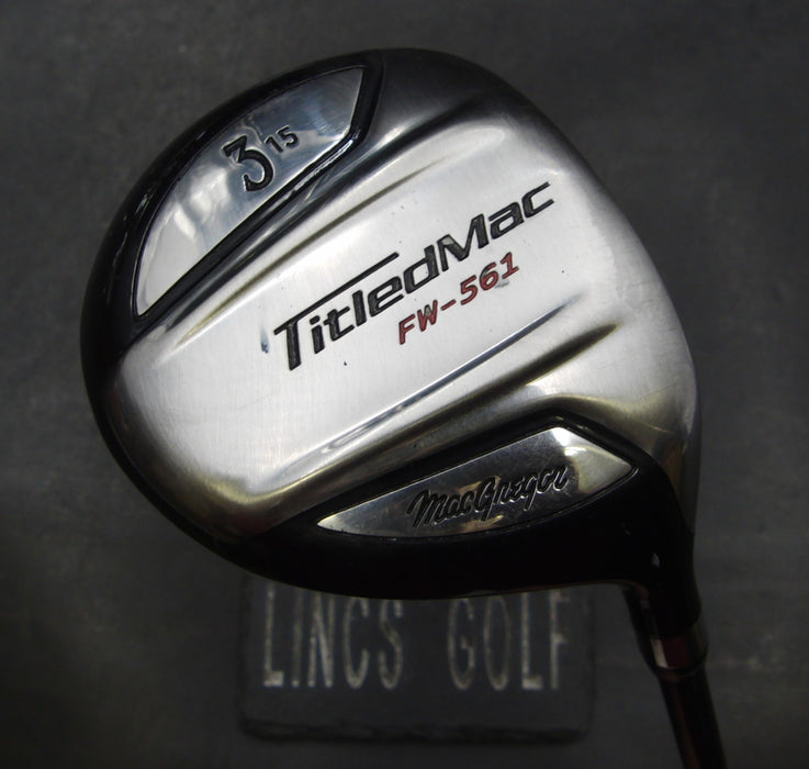 MacGregor Titled Mac FW-561 15° 3 Wood Regular Graphite Shaft MacGregor Grip