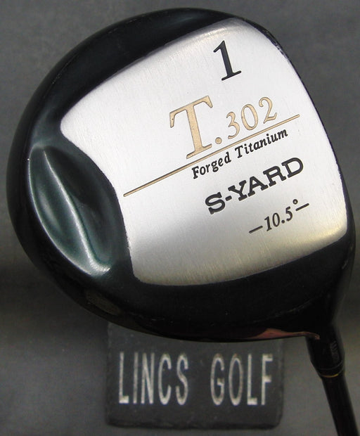 Seiko S-Yard T.302 Forged 10.5° Driver Stiff Graphite Shaft S-Yard Grip