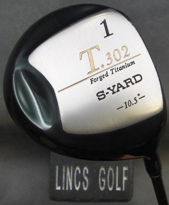 Seiko S-Yard T.302 Forged 10.5° Driver Stiff Graphite Shaft S-Yard Grip