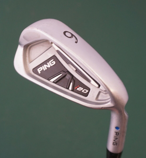 Ping i20 Blue Dot 6 Iron Regular Steel Shaft Golf Pride Grip