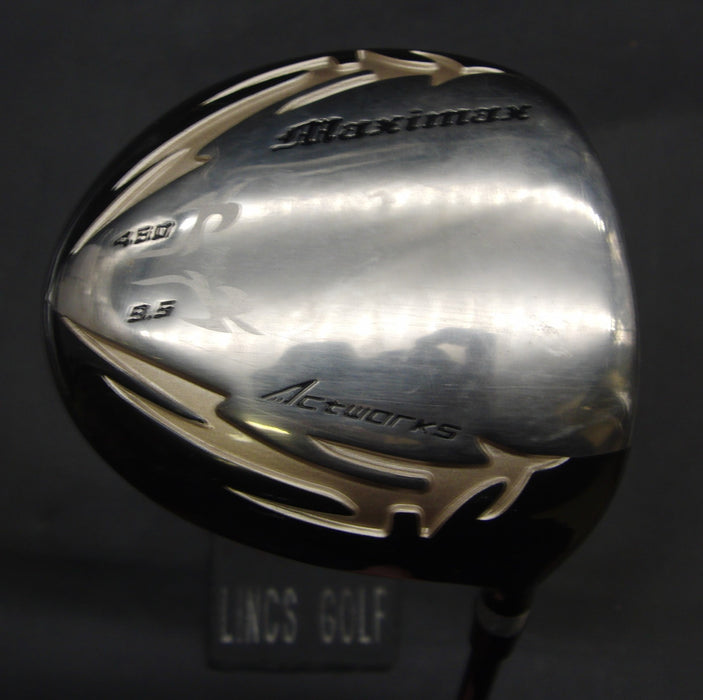 Actworks Maximax 460 9.5° Driver Extra Stiff Graphite Shaft Tour Edge Grip