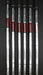 Set of 6x Adams Idea Super S Irons 5-PW Regular Steel Shafts Adams Grips*