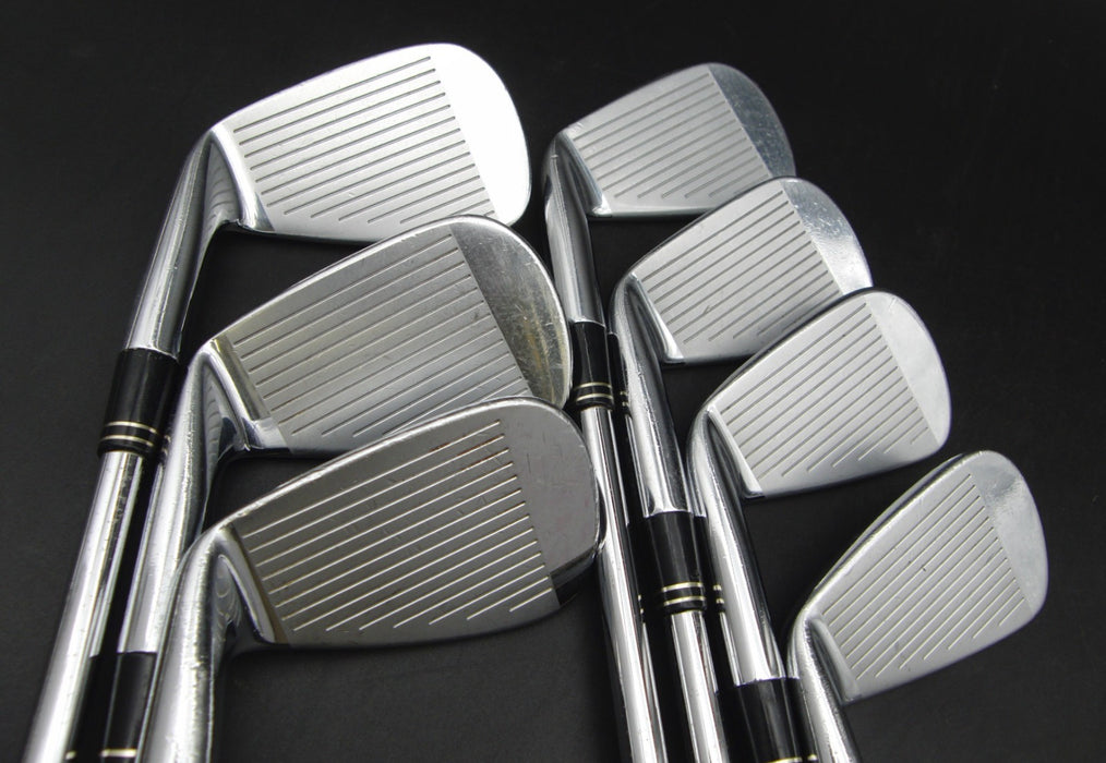 Set of 7x TaylorMade R9 Forged Irons 4-PW Regular Steel Shafts Golf Pride Grips