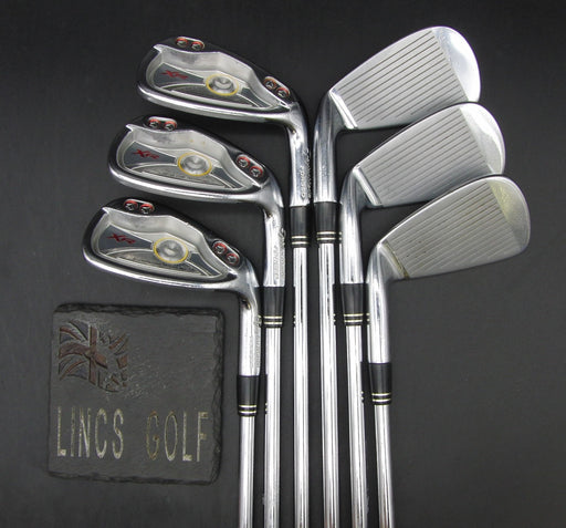 Set of 6x TaylorMade XR Forged 5-PW Irons Stiff Steel Shafts TaylorMade Grips