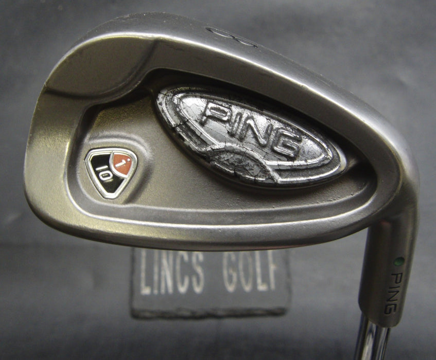 Ping i10 Green Dot 8 Iron Stiff Steel Shaft Elite Grip