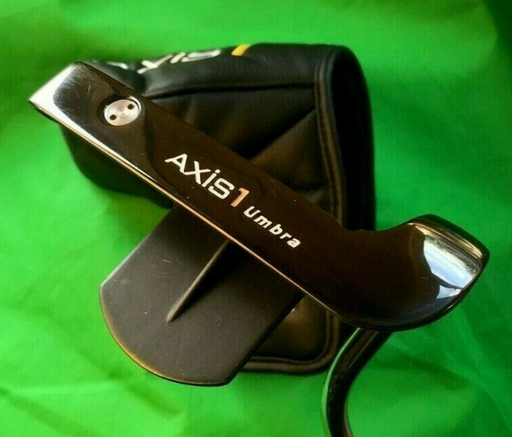 Hardly Used Axis1 Umbra Putter Steel Shaft 86cm Scotty Super Stroke Grip + H.C.