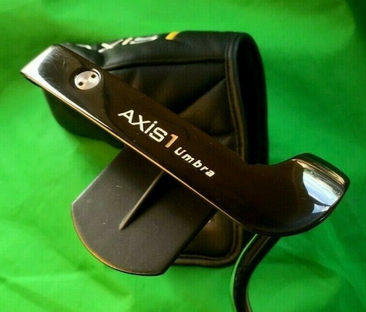 Hardly Used Axis1 Umbra Putter Steel Shaft 86cm Scotty Super Stroke Grip + H.C.