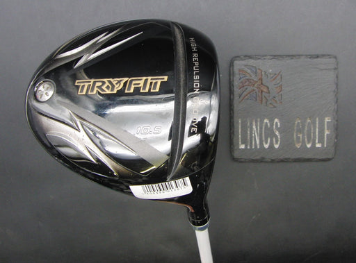 Try Fit High Repulsion Groove 10.5° Driver Stiff Graphite Shaft Golf Pride Grip