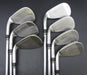Set of 7x TaylorMade Burner Plus 5-PW + AW Irons Stiff Steel Shafts