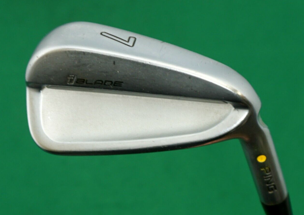 Ping iBlade Yellow Dot 7 Iron Extra Stiff Steel Shaft Golf Pride Grip