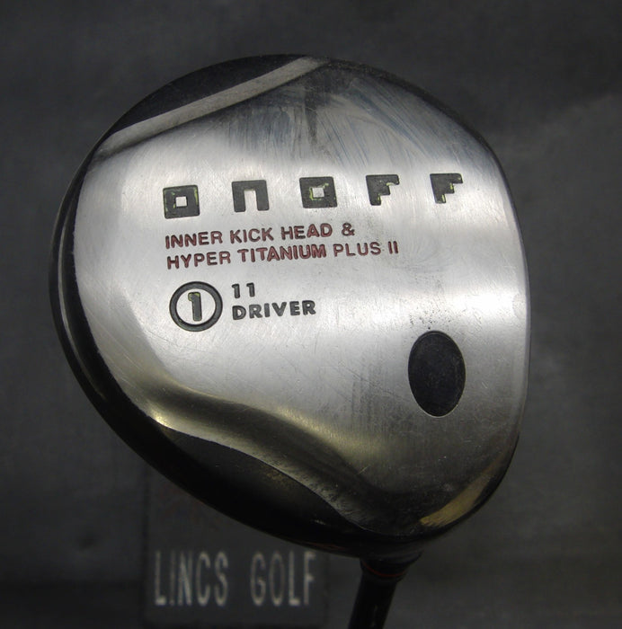 Onoff Inner Kick Head 11° Driver Regular Graphite Shaft Onoff Grip