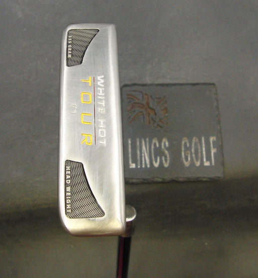 Odyssey White Hot Tour Putter Steel Shaft 88cm Length Psyko Grip