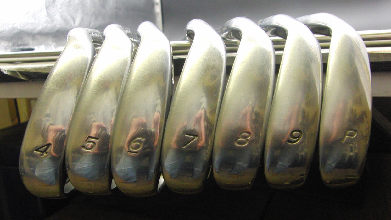 Set of 7x TaylorMade Rac R7 CGB 4-PW Irons Stiff Steel Shafts Golf Pride Grips*