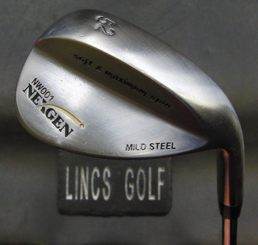 Nexgen NW001 Mild Steel 52° Gap Wedge Stiff Steel Shaft Nexgen Grip