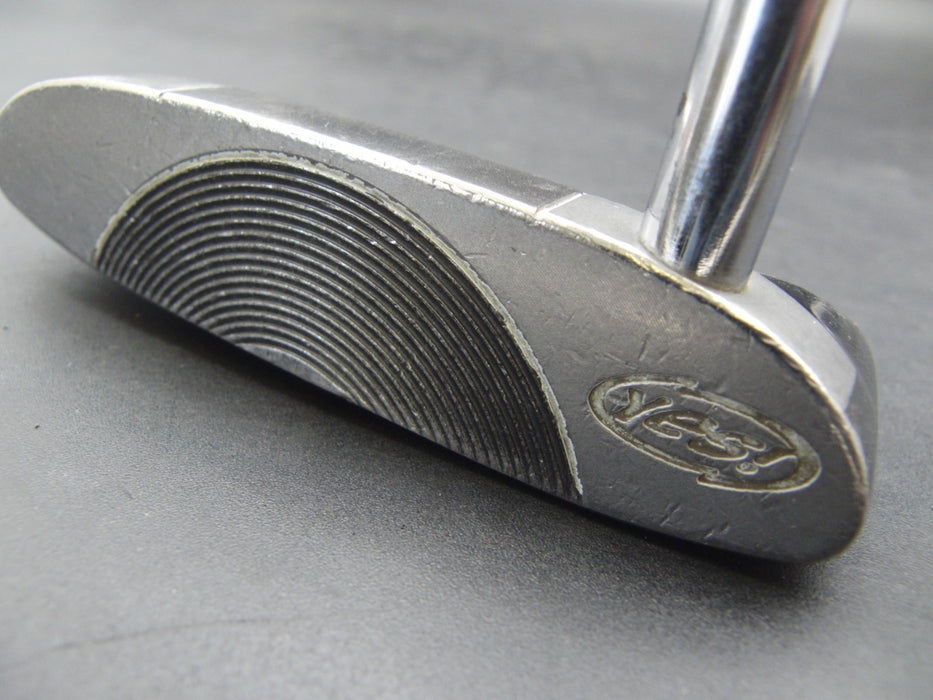 Yes! Golf Victoria II C-Groove Putter 83cm Length Steel Shaft PSYKO Grip