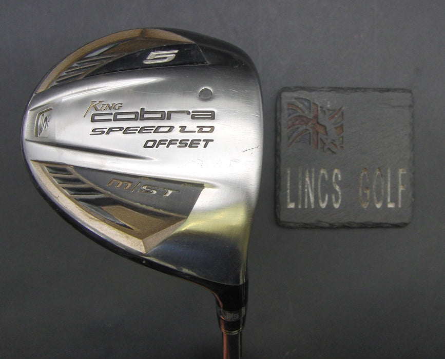 King Cobra Speed LD Offset 5 Wood Senior Graphite Shaft Golf Pride Grip