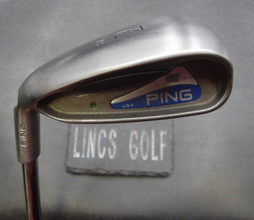 Left-Handed Ping G2 Green Dot HL 2 Iron Regular Steel Shaft Ping Grip