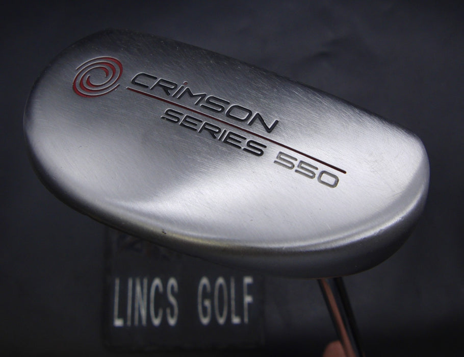 Odyssey Crimson Series 550 Putter 86cm Length Steel Shaft PSYKO Grip