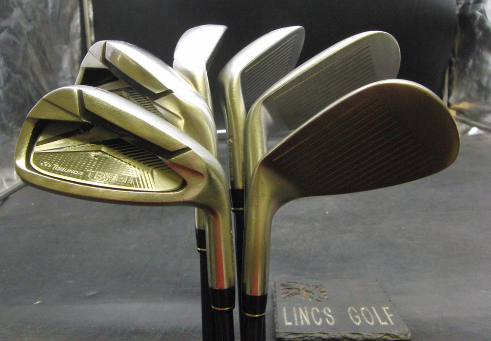 Set of 6x Tobunda Try Fit Irons 7-SW+AW Regular Graphite Shafts Try Fit Grips*