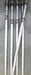 Set of 5 x MacGregor Tourney Irons 6-10 Regular Steel Shafts Unbranded Grip