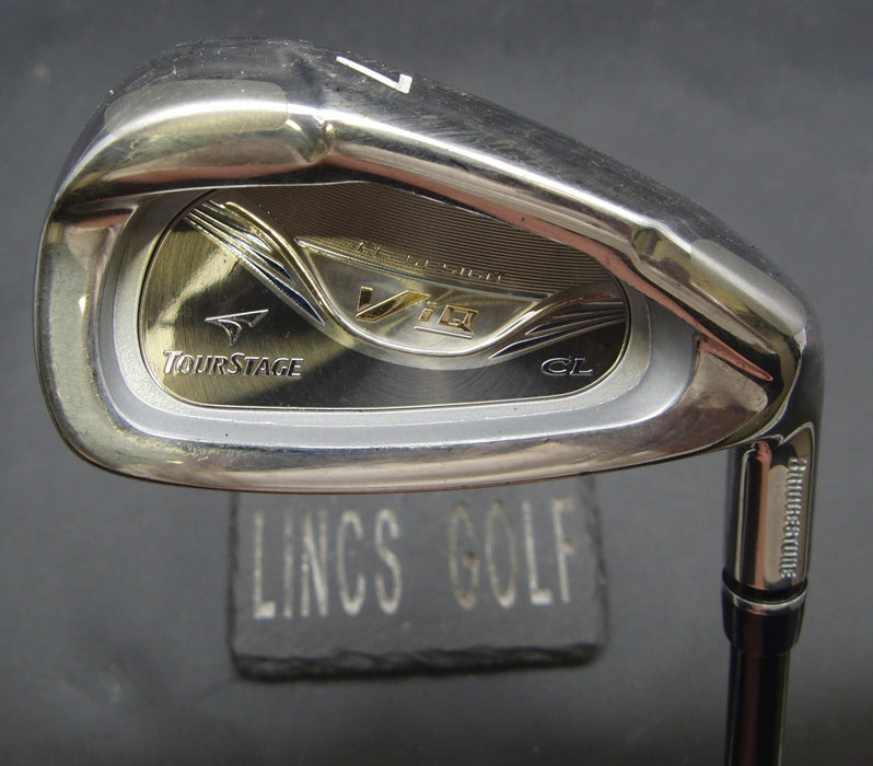 Ladies Bridgestone TourStage ViQ CL 7 Iron Ladies Graphite Shaft TourStage Grip