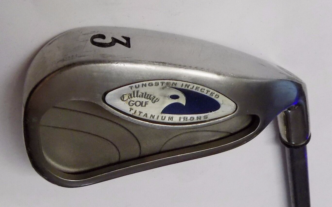 Callaway Hawkeye Tungsten 3 Iron Strong Flex Graphite Shaft Lamkin Grip