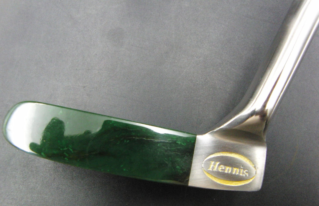 Hennis REAL Jade Putter 87cm Playing Length Graphite Shaft Hennis Grip