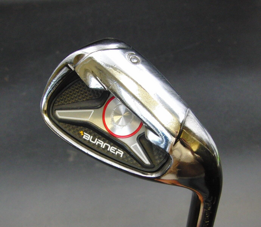 TaylorMade Burner 9 Iron Stiff Flex Steel Shaft Elite Grip