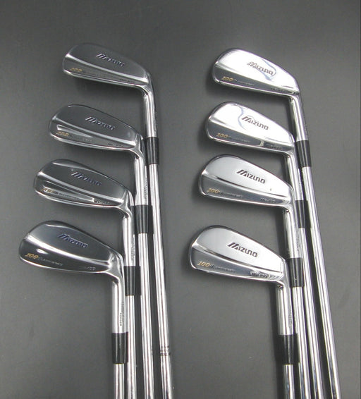 Lightly Used Set Of 8 x Mizuno MP100 100th Anniversary Irons 3-PW Stiff Steel