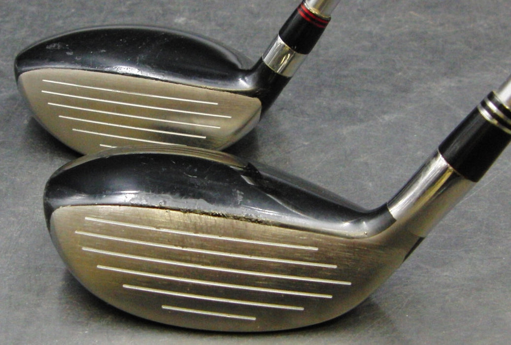 Set of 2 Bridgestone X-Drive GB 15° 3 Wood &23° 4 Hybrid Regular Graphite Shafts