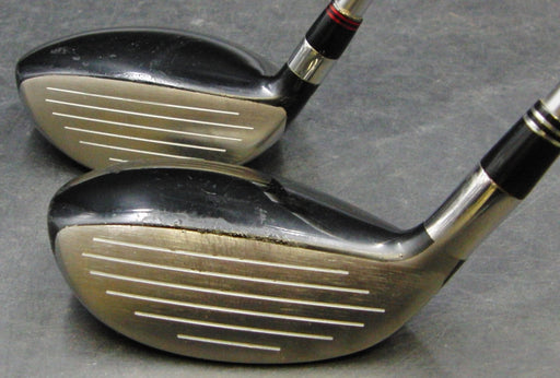 Set of 2 Bridgestone X-Drive GB 15° 3 Wood &23° 4 Hybrid Regular Graphite Shafts