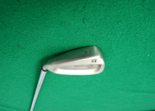 Left Handed Deep Red Distance 6 Iron Regular Steel Shaft Golf Pride Grip