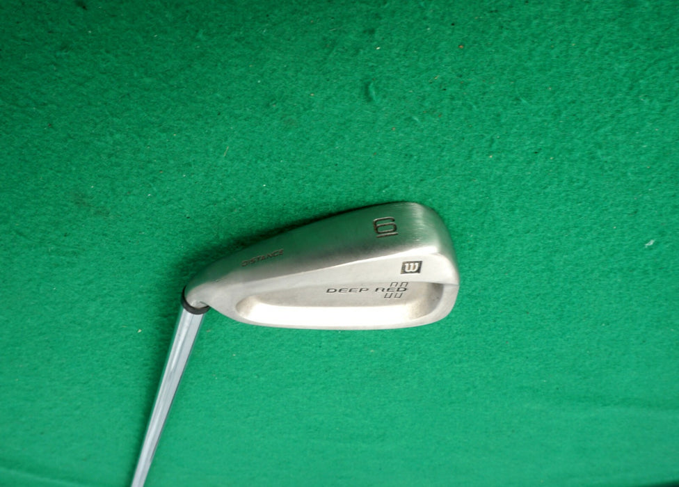 Left Handed Deep Red Distance 6 Iron Regular Steel Shaft Golf Pride Grip