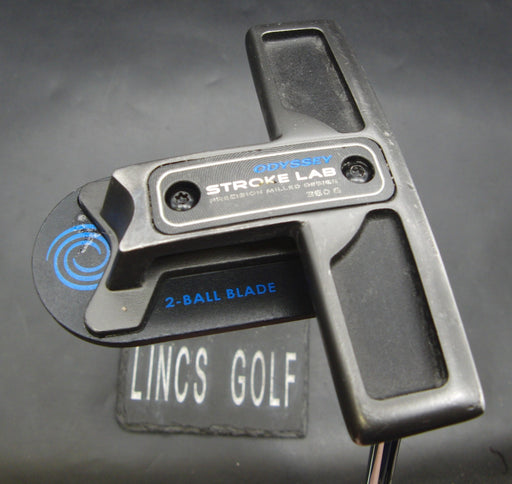 Odyssey Stroke Lab 2-Ball Blade Putter 85cm Length Steel Shaft Odyssey Grip*