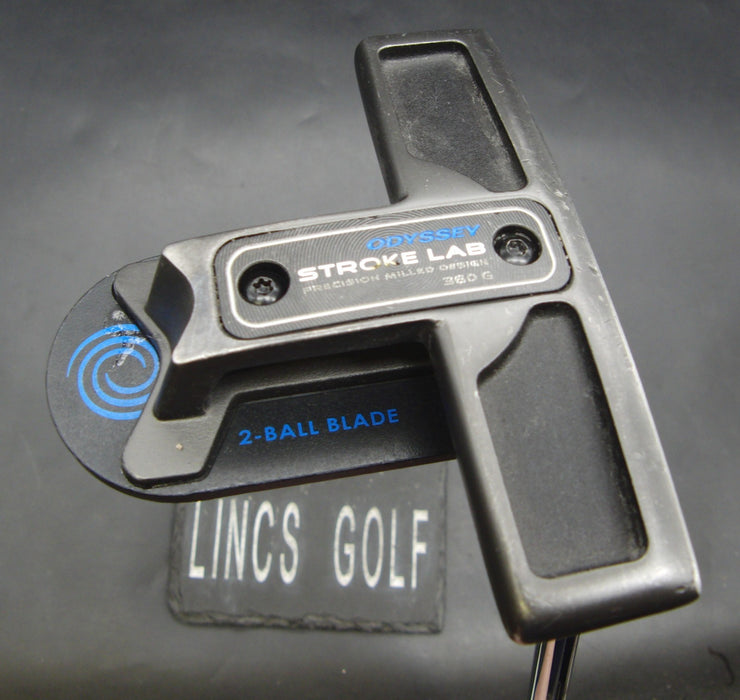Odyssey Stroke Lab 2-Ball Blade Putter 85cm Length Steel Shaft Odyssey Grip*