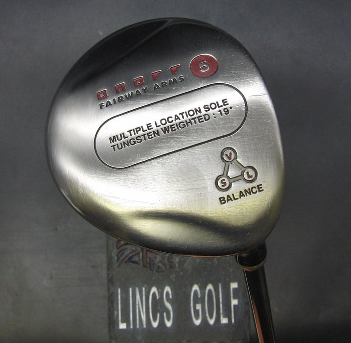 Ladies ONOFF SVL Balance 5 Wood Ladies Graphite Shaft Golf Pride Grip
