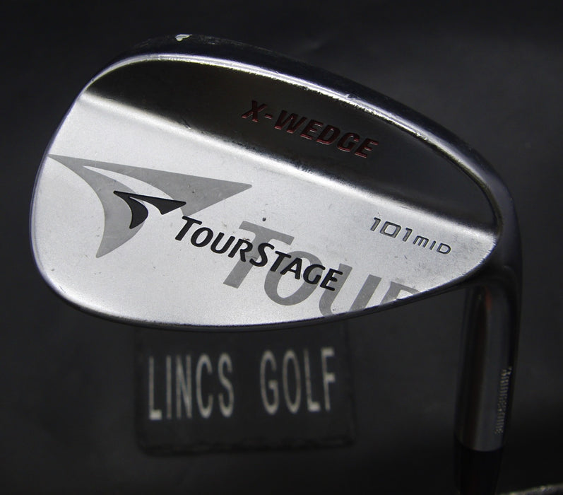 Bridgestone TourStage X-Wedge 101 Mid 52° Gap Wedge Stiff Steel Shaft Iomic Grip