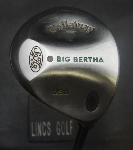 Ladies Callaway Big Bertha S2H2 USA 7 Wood Ladies Graphite Shaft Callaway Grip